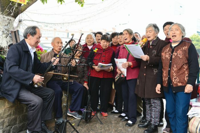 幸福歌唱出来。
