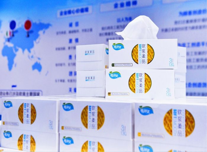 维尔美纸业主打单品——软浆柔品生活用纸
