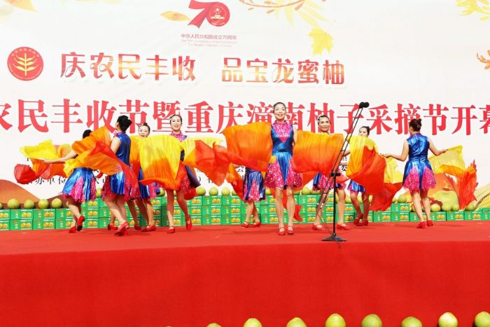 载歌载舞庆丰收
