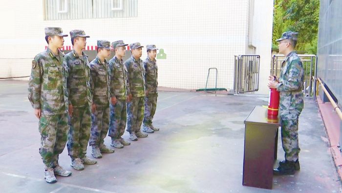 教学演示现场。
