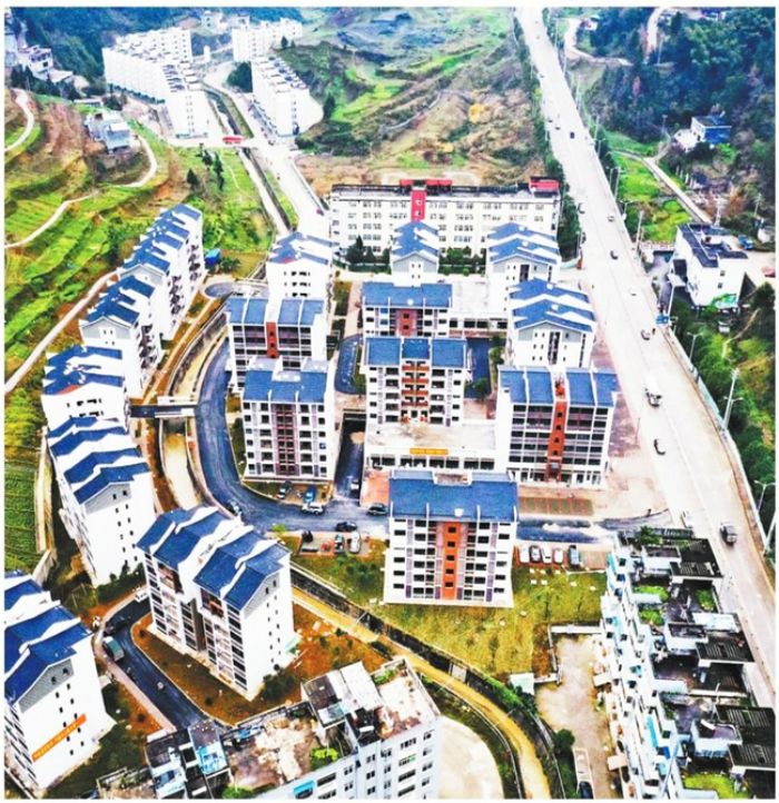 黔江区李家溪安置点。
