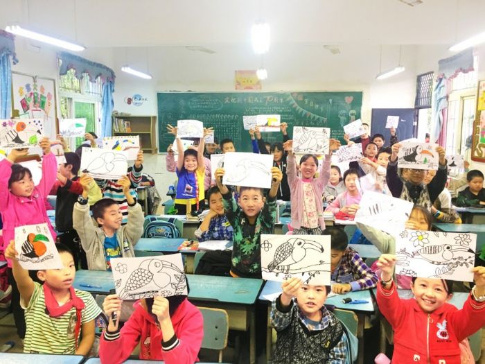 流动少年宫送教下乡
