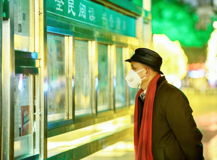 市民了解防疫知识

