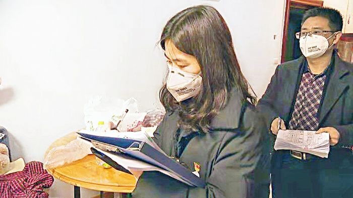 卓长坤开展走访摸排疫情防控情况
