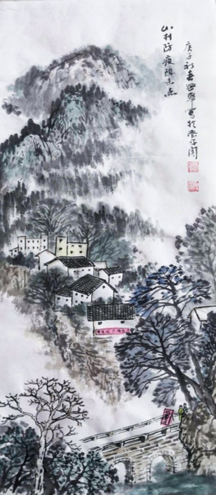 《战疫突击队》国画张兴举潼南区委宣传部调研员
