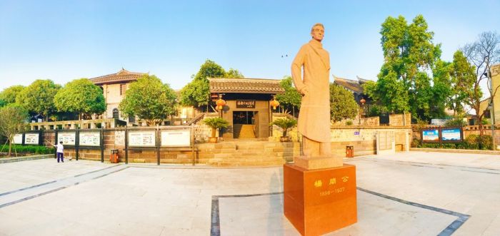 杨闇公旧居。
