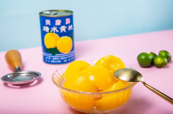 黄桃罐头
