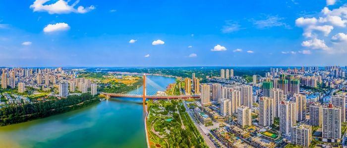 潼南城景。（资料图）
