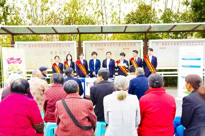 宣传活动现场。
