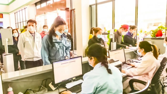 登记接种信息。
