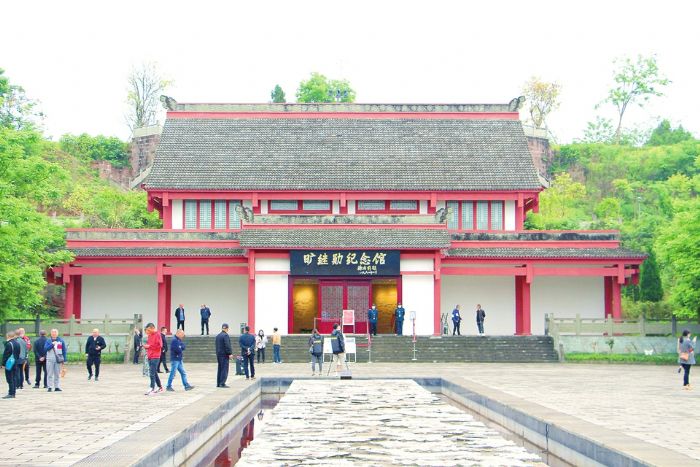 省、市爱国主义教育基地——旷继勋纪念馆。梁惠/摄
